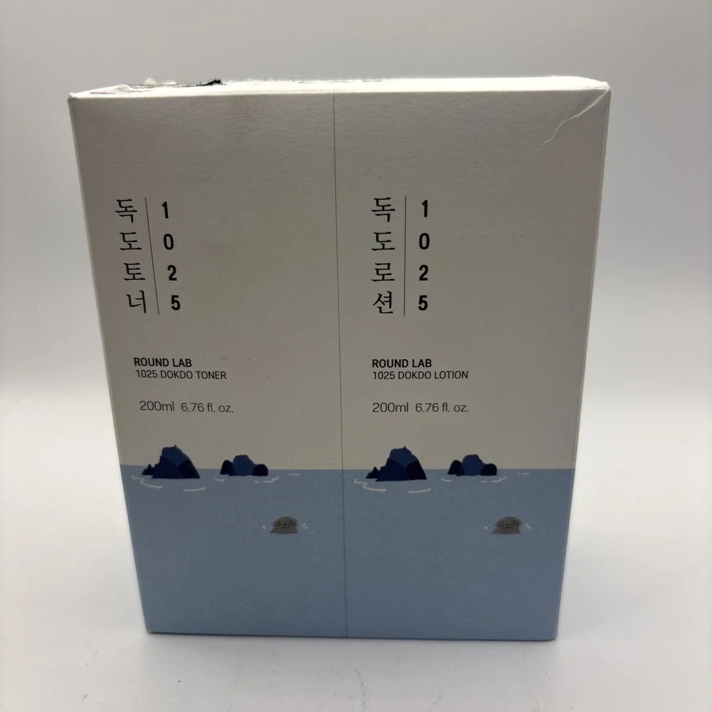 Round Lab Dokdo Toner‎ 200 Ml & Dokdo Lotion 300 Ml Special Set NEW